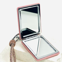 Load image into Gallery viewer, Shelly Compact Mirror Rosegold / Pink