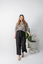 Load image into Gallery viewer, Tilly Black & Cream