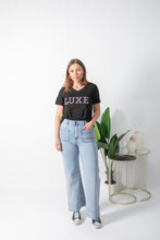 Load image into Gallery viewer, LUXE Tee Black