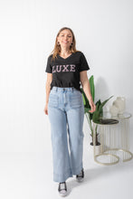 Load image into Gallery viewer, LUXE Tee Black