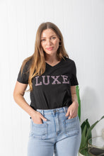Load image into Gallery viewer, LUXE Tee Black