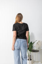Load image into Gallery viewer, LUXE Tee Black