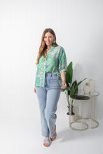 Load image into Gallery viewer, Tilly Green & Pink Paisley