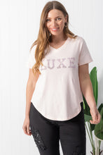 Load image into Gallery viewer, LUXE Tee Soft Pink