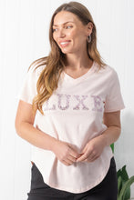 Load image into Gallery viewer, LUXE Tee Soft Pink