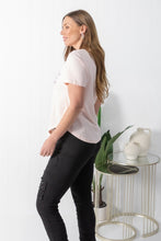 Load image into Gallery viewer, LUXE Tee Soft Pink
