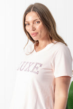 Load image into Gallery viewer, LUXE Tee Soft Pink