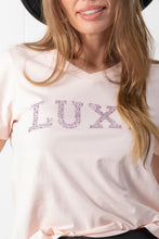 Load image into Gallery viewer, LUXE Tee Soft Pink