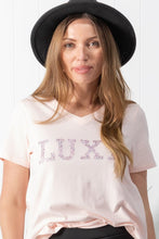Load image into Gallery viewer, LUXE Tee Soft Pink