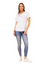 Load image into Gallery viewer, L U X E Tee White
