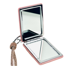 Load image into Gallery viewer, Shelly Compact Mirror Rosegold / Pink
