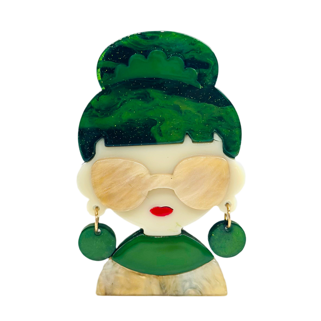 Dolly Brooch