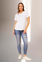 Load image into Gallery viewer, L U X E Tee White
