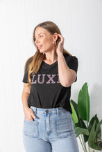 Load image into Gallery viewer, LUXE Tee Black
