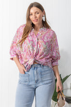 Load image into Gallery viewer, Tilly Pink Paisley
