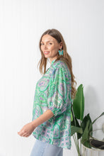 Load image into Gallery viewer, Tilly Green &amp; Pink Paisley
