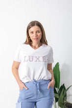 Load image into Gallery viewer, LUXE Tee White
